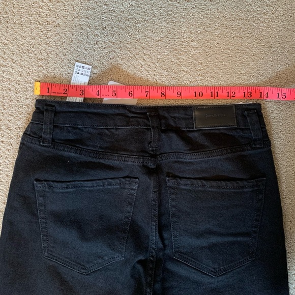 NWT Stradivarius Black Flare Jeans - Picture 10 of 12